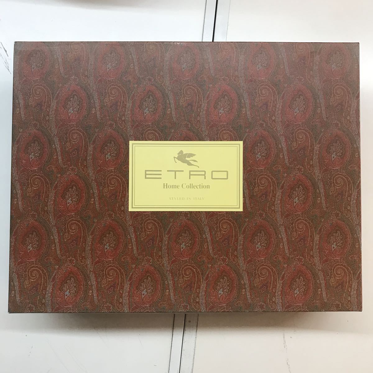 新品】エトロ ETRO タオルケット シングル 綿100% 日本製 西川産業