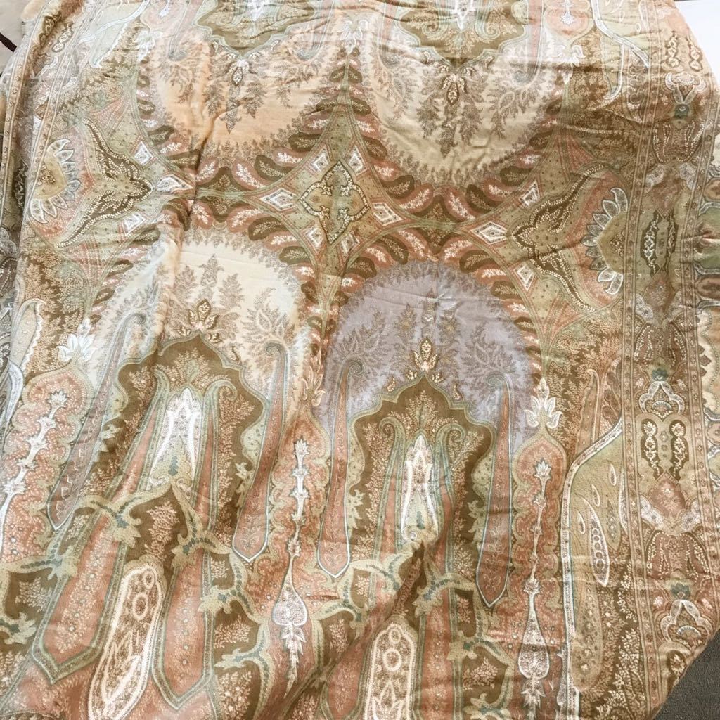 新品】エトロ ETRO タオルケット シングル 綿100% 日本製 西川産業