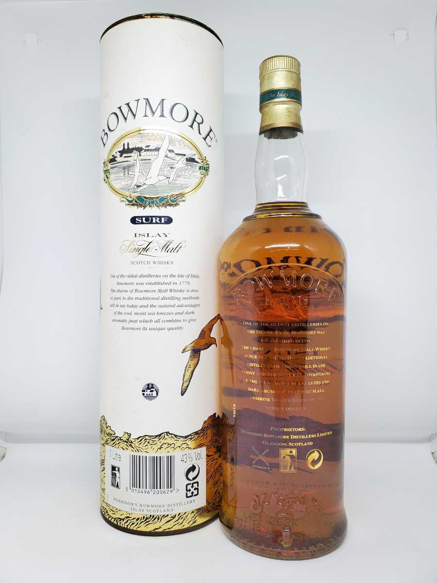 BOWMORE SURF ボウモア サーフ スコッチ 1000ml ウイスキー