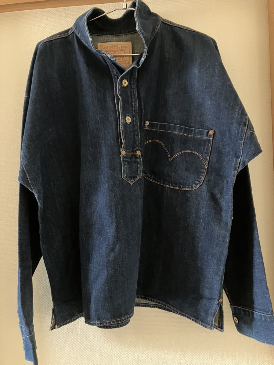 大人気，SALE LVC 211型 Levi's closed front jumper Mサイズ 1874年代モデル限定復刻版 501xx 1st(ジージャン)｜売買されたオークション情報、yahooの商品情報をアーカイブ公開 - オークファン 男性用