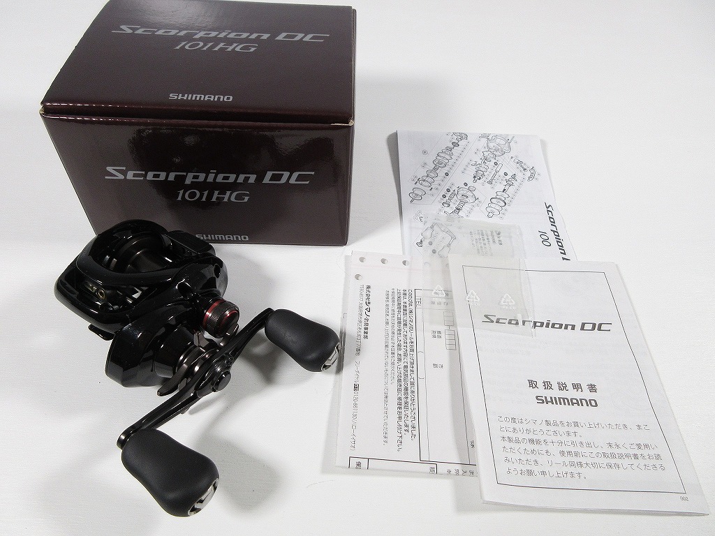 シマノ 17 スコーピオンDC 101HG 左ハンドル SHIMANO ベイトリール