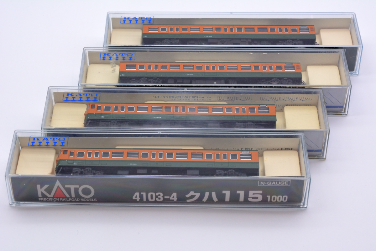 カトー(KATO) Nゲージ クハ111+クハ115+モハ115+モハ114(M)