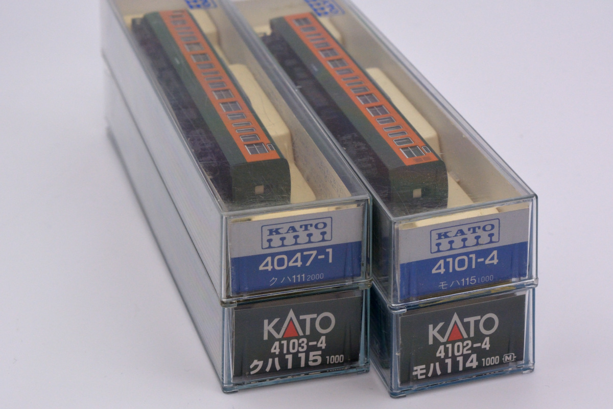 カトー(KATO) Nゲージ クハ111+クハ115+モハ115+モハ114(M)