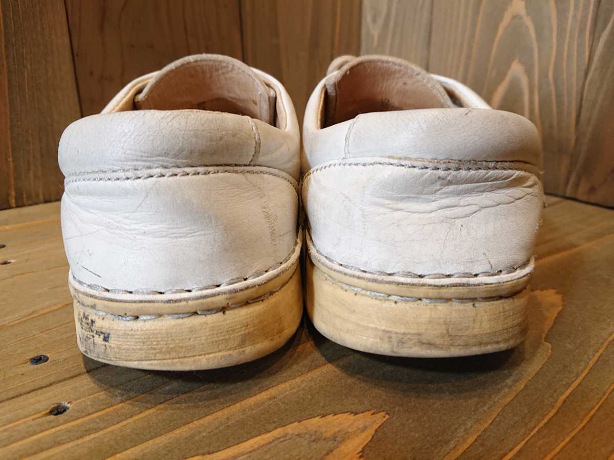 BIRKENSTOCK パサデナ 41 (26.5cm) 白 ホワイト レザー レースアップ 