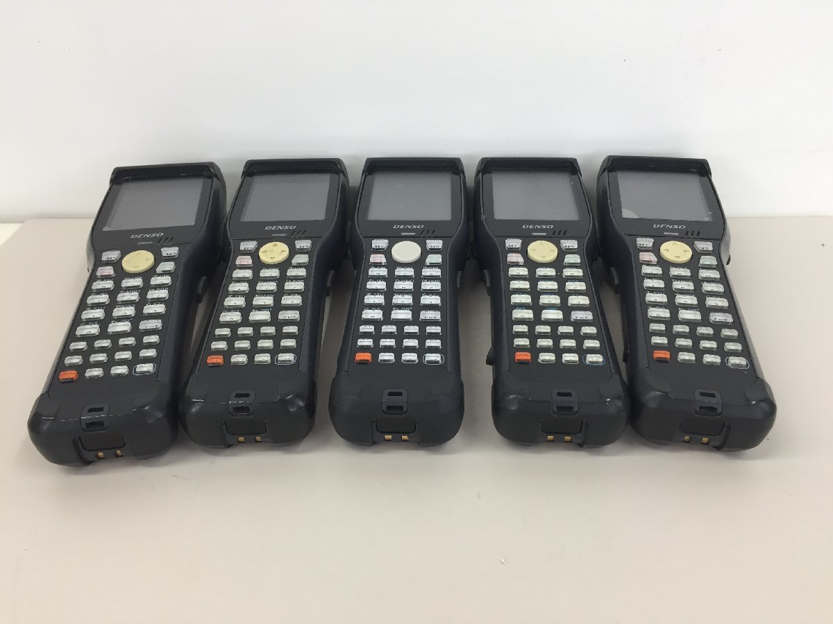 デンソー/DENSO ハンディターミナル BHT-604BB 16MB 5台セット 初期化