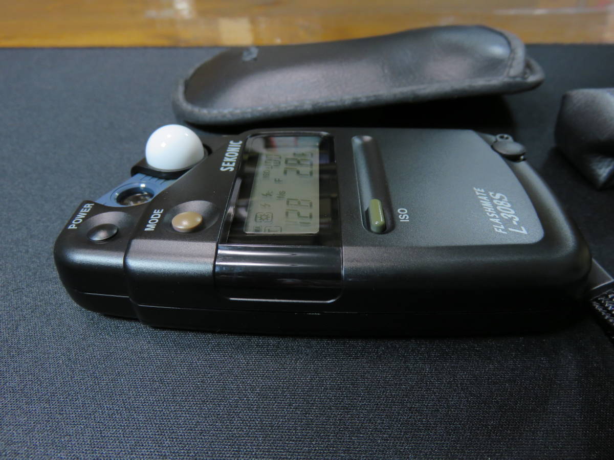 SEKONIC セコニック 「FLASHMATE　L-308S」 （専用ケース、平板付） SEKONIC L-308S セコニック SEKONIC（セコニック）露出計、Flashmate L-308 カメラ周辺機器