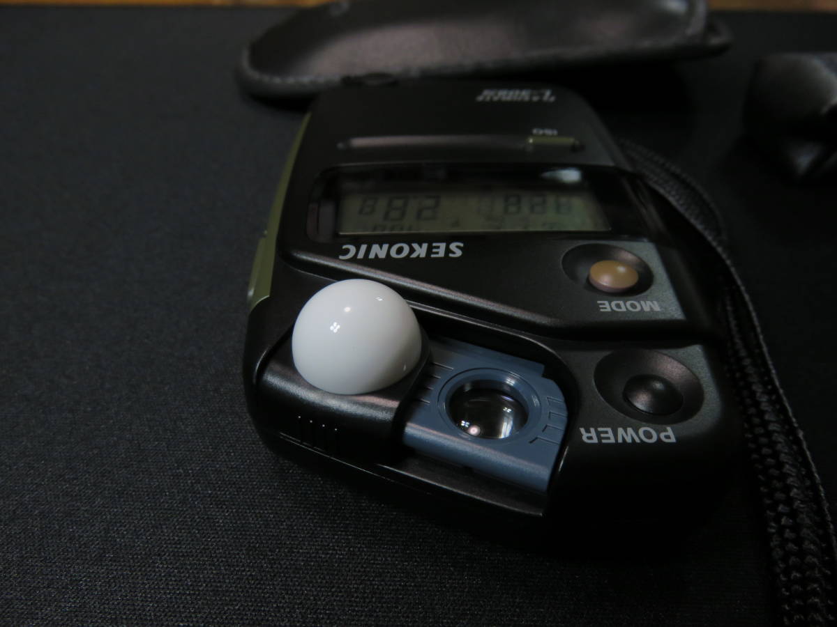 SEKONIC セコニック 「FLASHMATE　L-308S」 （専用ケース、平板付） SEKONIC L-308S セコニック SEKONIC（セコニック）露出計、Flashmate L-308 カメラ周辺機器