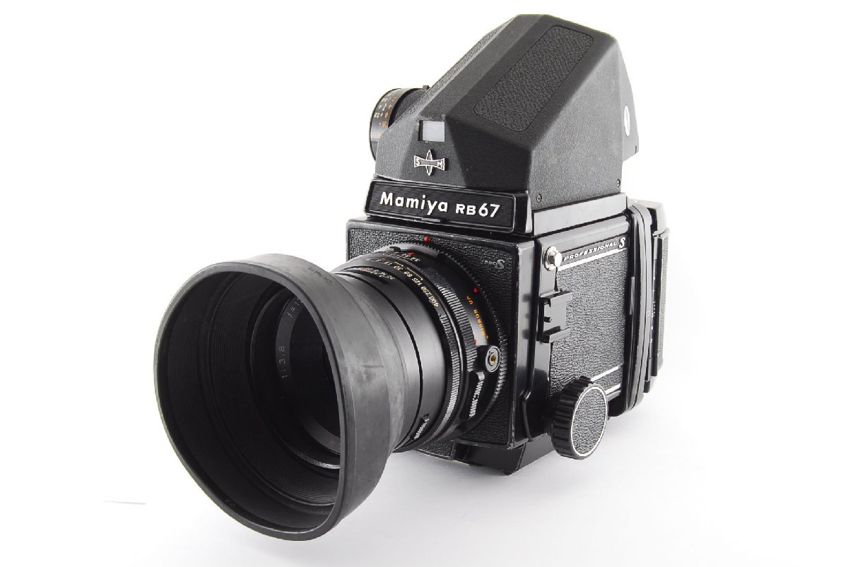 良品】マミヤ Mamiya RB67 Pro S 中判カメラ CDS プリズムファインダー