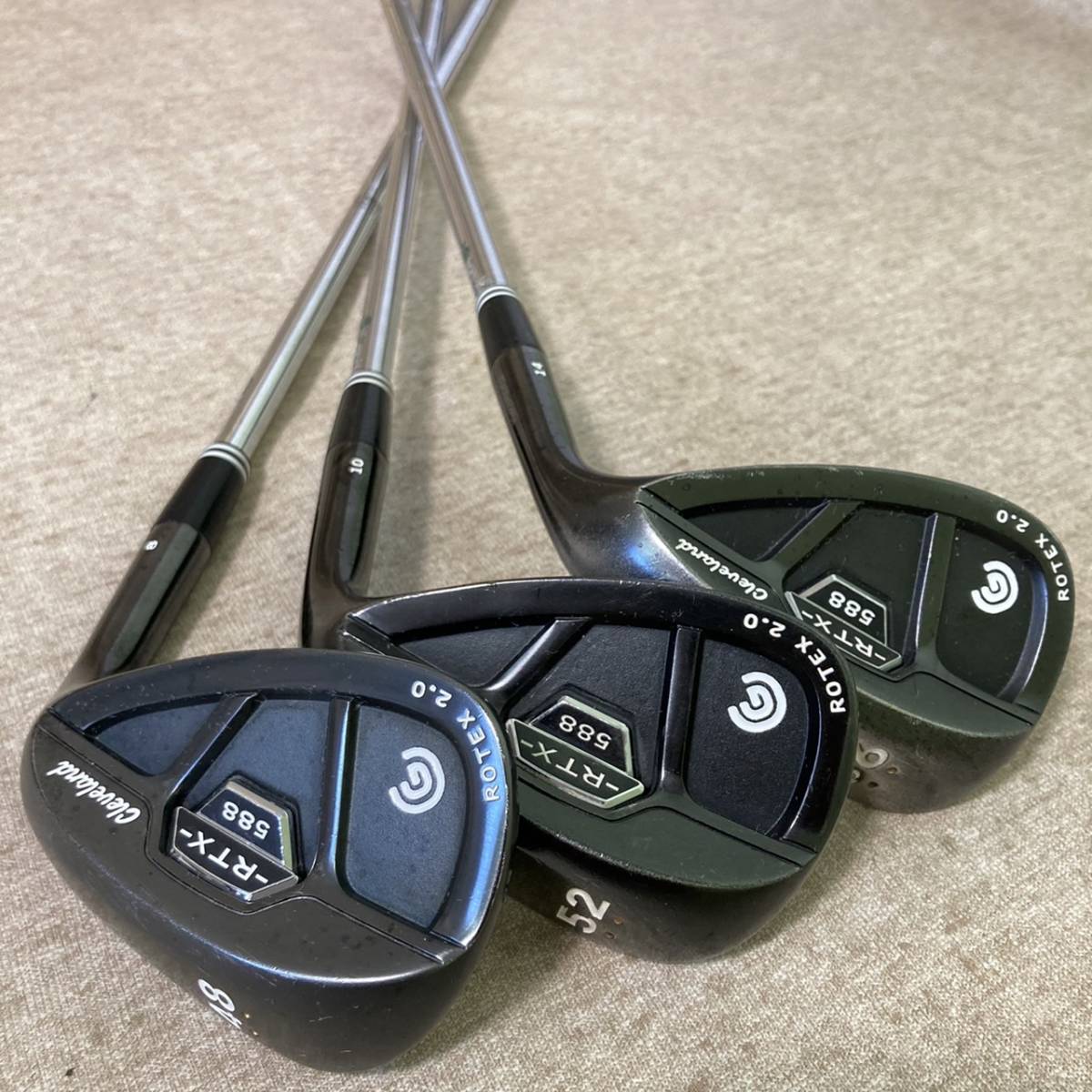 Cleveland RTX クリーブランド 0 2.0 ROTEX ウェッジ RTX588 58度 - ウェッジの試打レビュー Golf 58-10°の 50° 価格スポーツ Golfbidder