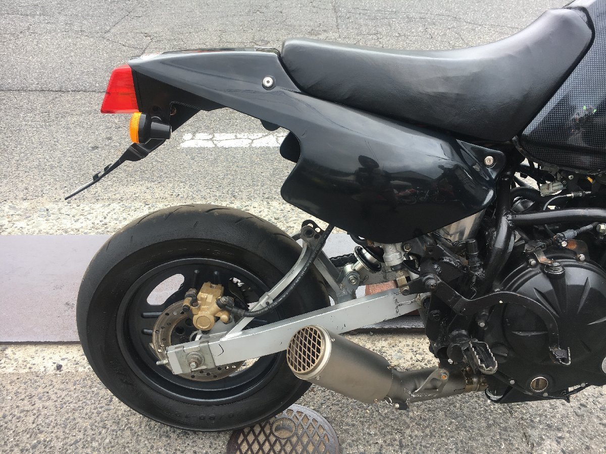 魔改造 KSR110 改 ニンジャ400 FI Eg スワップ 実働 サーキット