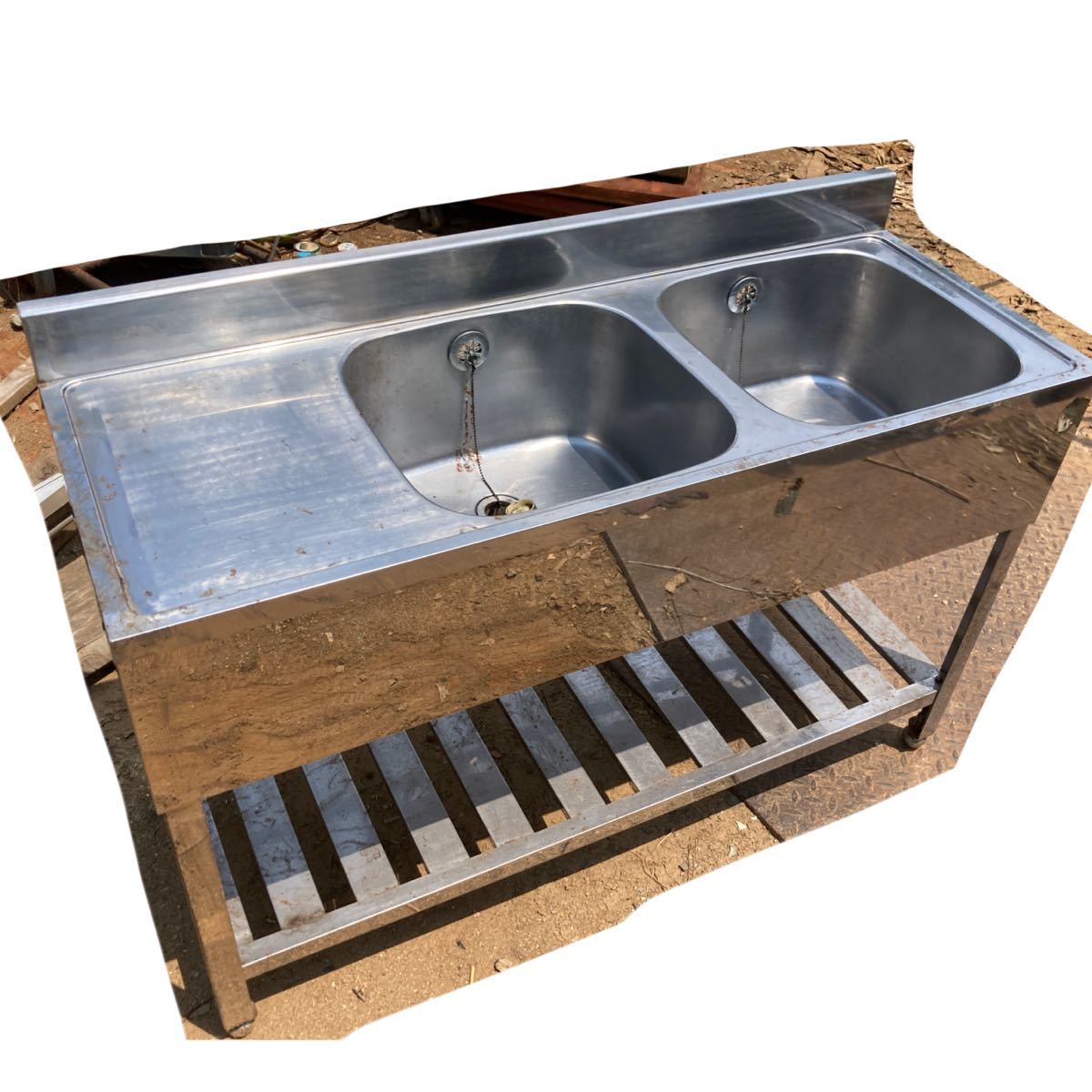 業務用　流し台　シンク　洗い場　中古