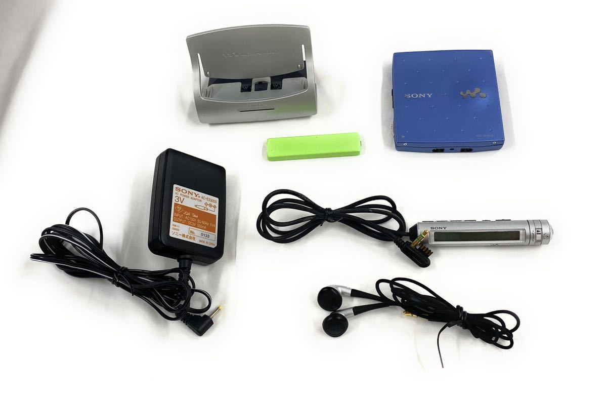 SONY ソニー MDウォークマン MZ-E909 ブルー SONY MZ-E909 ソニー 良品