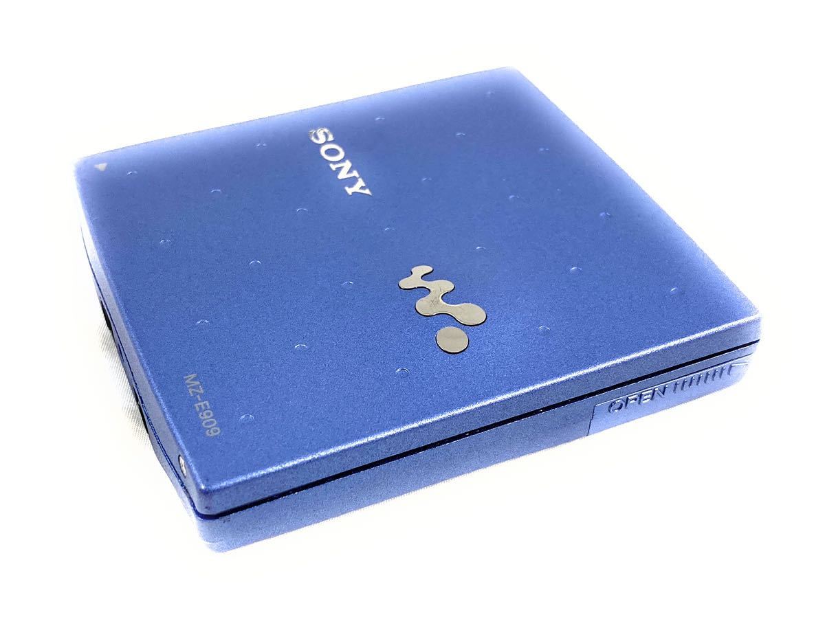 SONY ソニー MDウォークマン MZ-E909 ブルー SONY MZ-E909 ソニー 良品