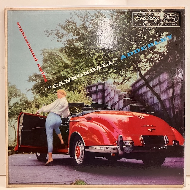 ●即決LP Cannonball Adderley / Sophisticated Swing j33909 米オリジ ドラマーDg Mono Mg手書きスタンパー キャノンボール・アダレイ 