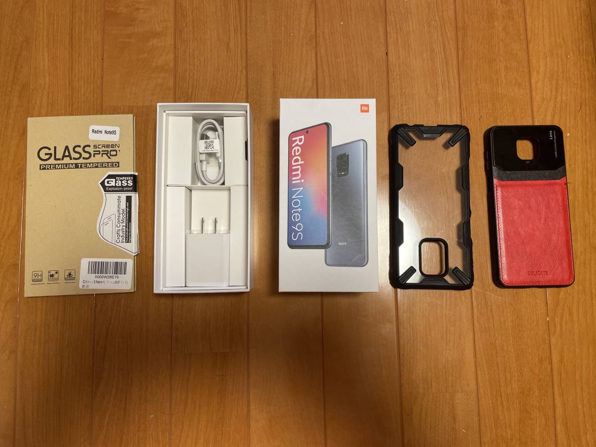 Redmi Note 9S 6.67インチ メモリー6GB ストレージ128GB Grey 美品