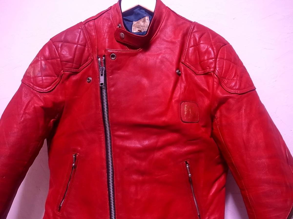 英国製ライダース サイズ38 England ルイスレザー好きに ロンジャン