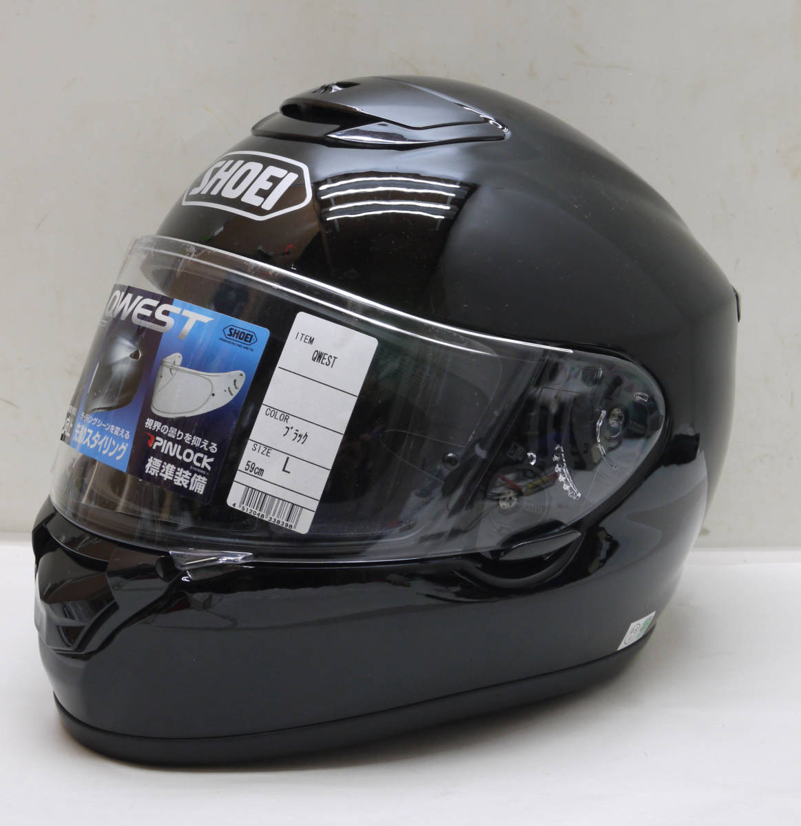 SHOEI QWEST フルフェイス ヘルメット セキュリティ・セーフティ 車
