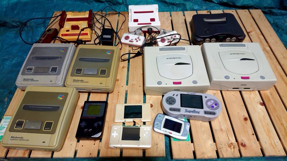 ゲーム機 本体 まとめ売り セット ゲーム機 大量まとめて スーパーファミコン セガサターン 任天堂 (管理