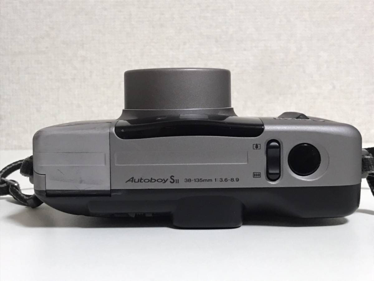 Canon Autoboy SⅡ キヤノン オートボーイ フィルムカメラ Autoboy Canon SⅡ カメラ、光学機器 オート ジャンク品