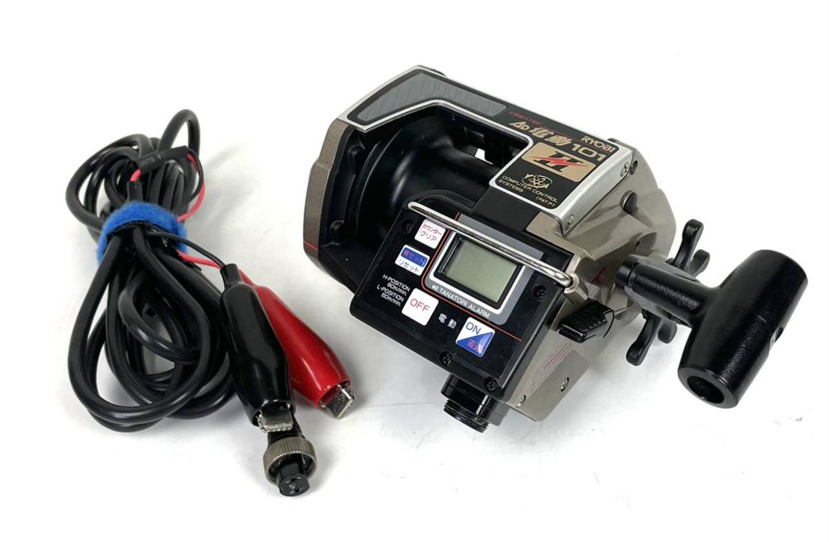 RYOBI AD 電動101EX 電動リー ル ○美品 RYOBI AD 電動 101 Ⅱ 電動リール リョービ 日本製 Made in JAPAN