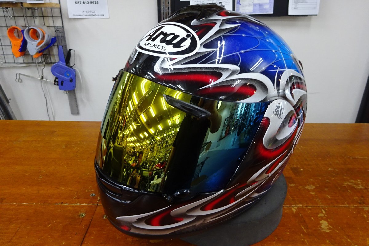 アライ　ベクター　グラフィックモデル　赤/銀/青　サイズ61‐62㎝ アライ Arai VECTOR-X - ヨドバシ.com サイズXL(61・62