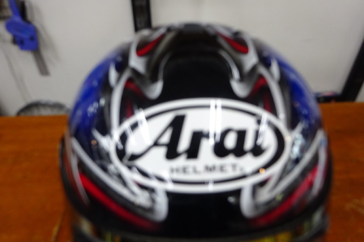 アライ　ベクター　グラフィックモデル　赤/銀/青　サイズ61‐62㎝ アライ Arai VECTOR-X - ヨドバシ.com サイズXL(61・62