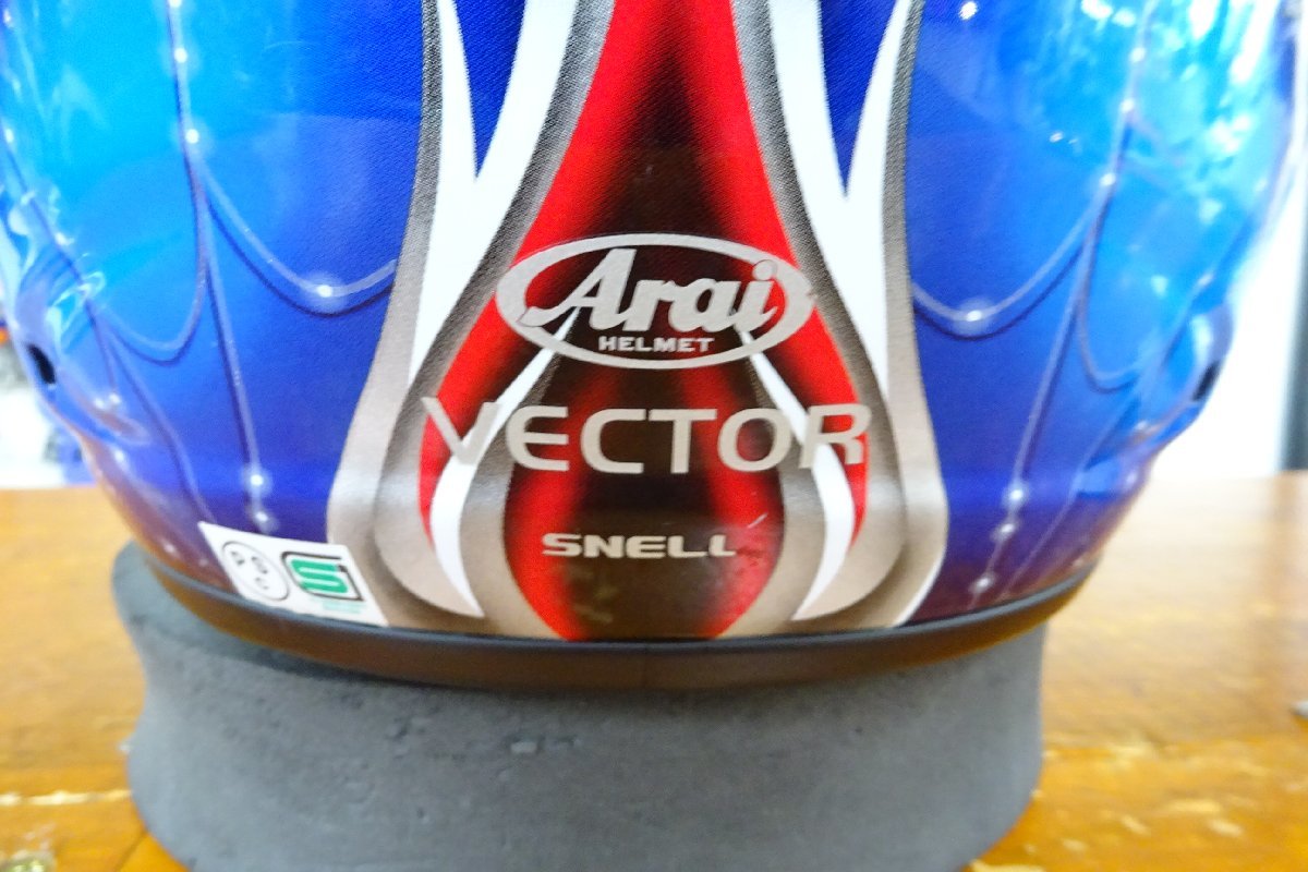 アライ　ベクター　グラフィックモデル　赤/銀/青　サイズ61‐62㎝ アライ Arai VECTOR-X - ヨドバシ.com サイズXL(61・62