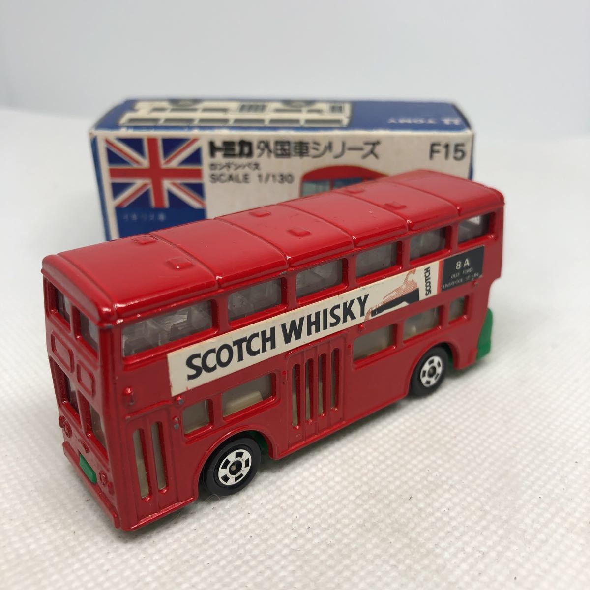 トミカ 日本製 青箱 F15 ロンドンバス ギフトバラ スコッチ ウイスキー 