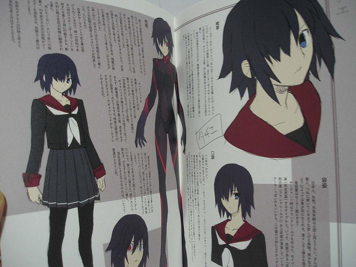 TYPE-MOON展 Fate/stay night 15周年の軌跡 入場特典小冊子 Fate
