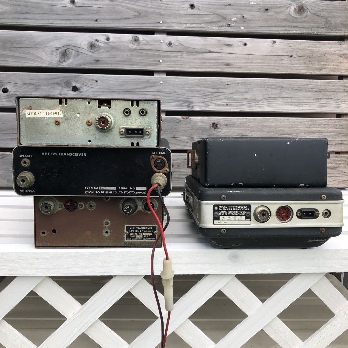 YAESU TRIO アマチュア無線機 | と FT-747 2台セットジャンク品 TS-660