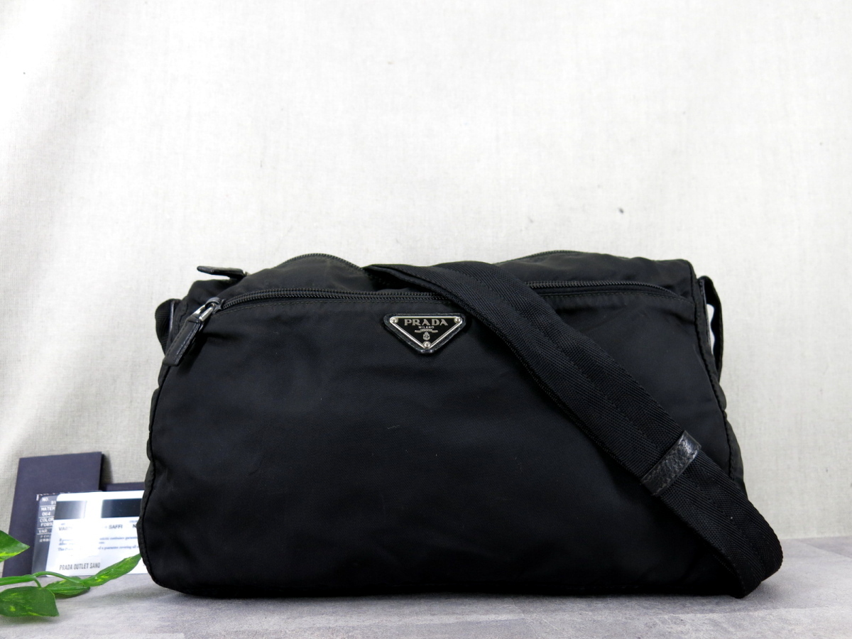 PRADA ポコノ プラダ Yahoo!オークション - 超美品 ナイロン 