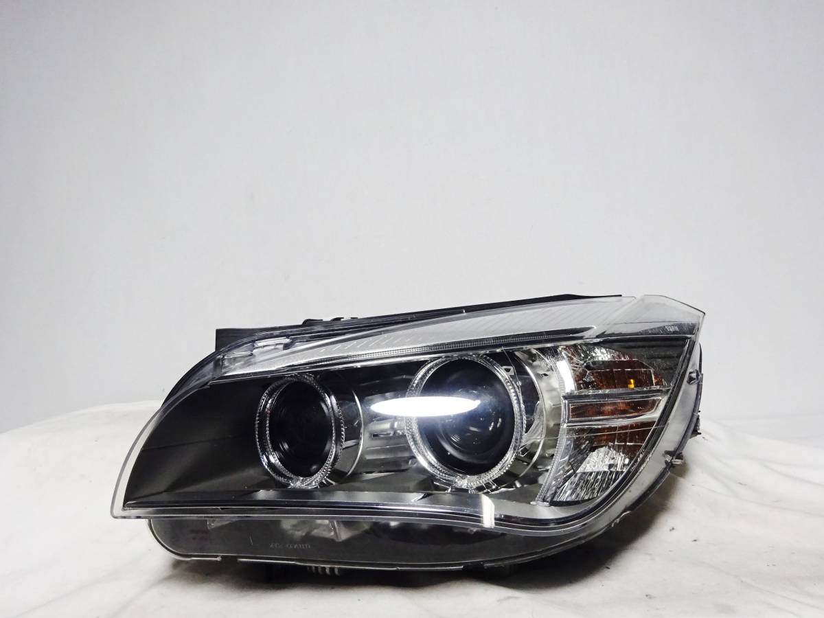 程度良好 BMW X1 E84 前期 純正 左 左側 ヘッドライト ヘッドランプ HID 63.11-7290241-07 90018092
