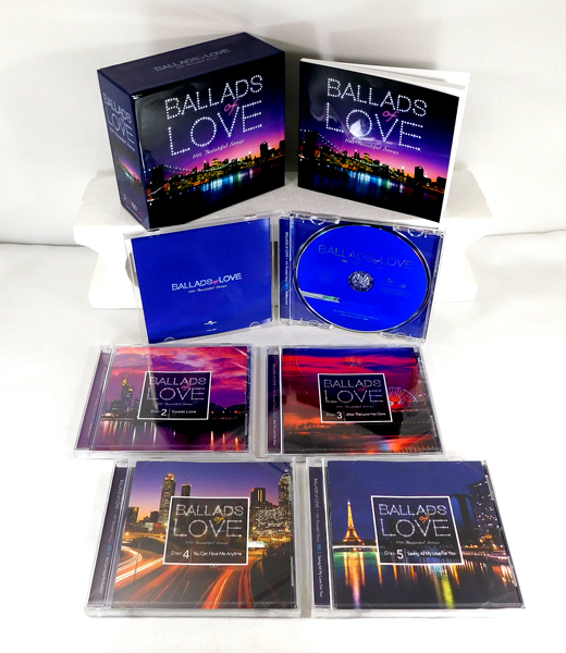 ほぼ新品】5枚組CD「バラード・オブ・ラヴ~ 100 ビューティフル