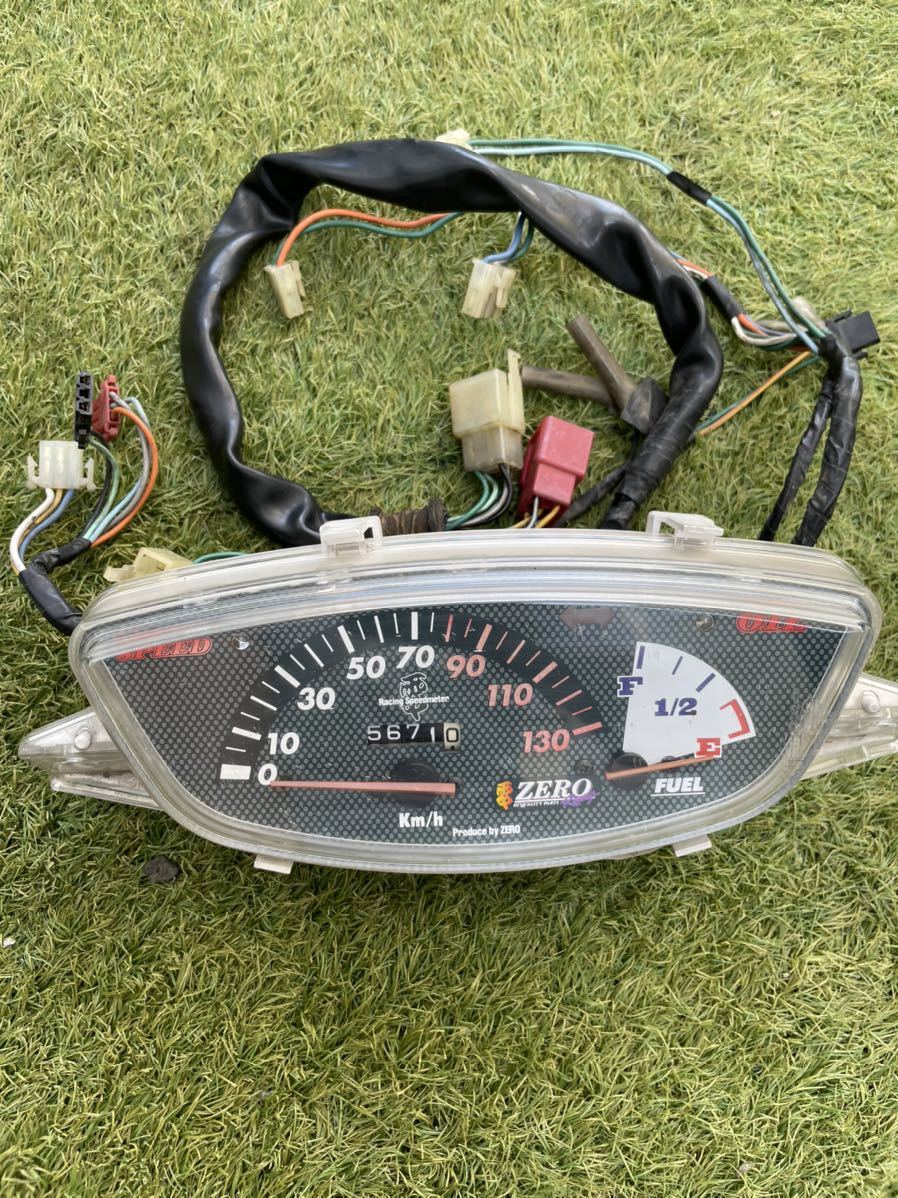 希少 ZERO AF35 ライブDIO ZX スピードメーター 零 メーター AF35-2042
