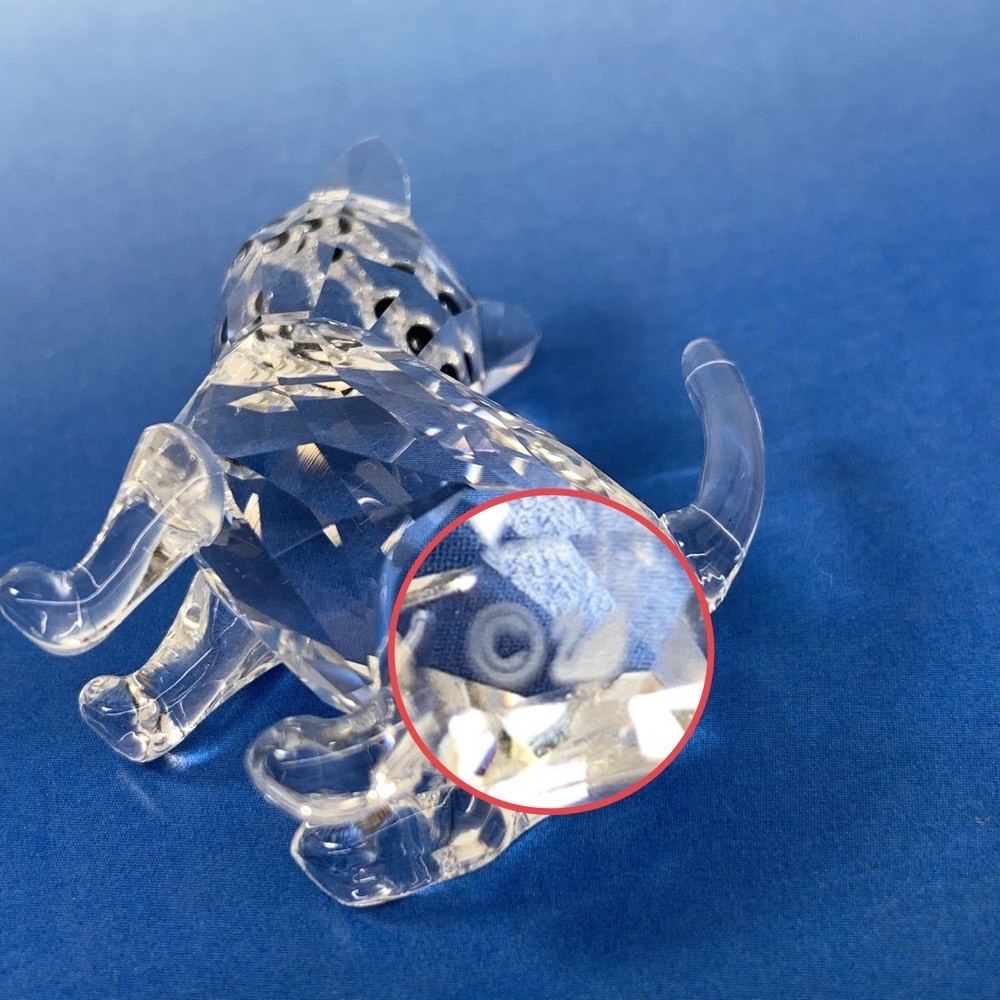 良好 Swarovski スワロフスキー フィギュリン 子ネコ 5269815 箱無