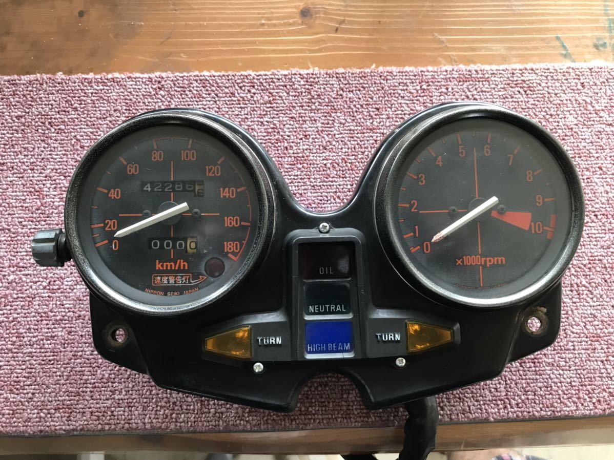 K*R様 CB750F FC 180km/h スピードメーター 本体 cb750fcメーター
