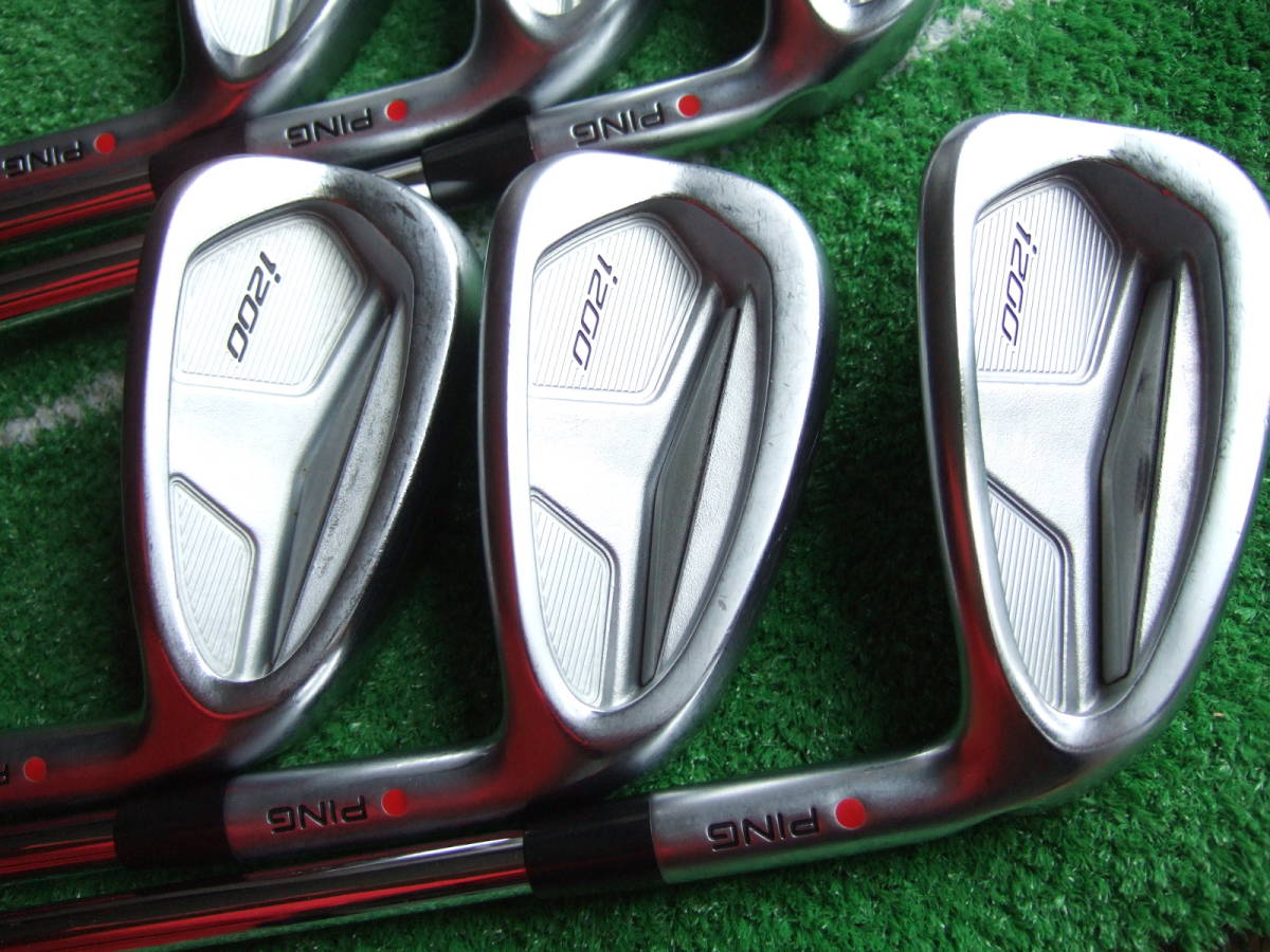 PING i200 モーダス105(S) 赤ドット 5～W 6本セット ピン PING i200 0