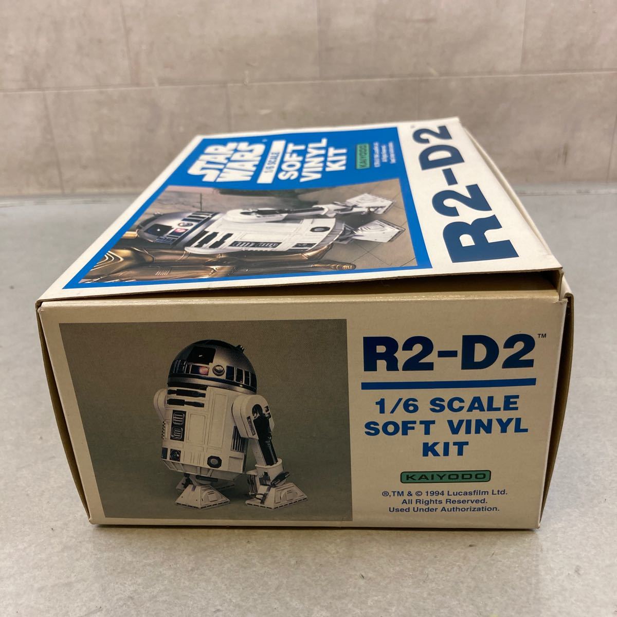 220】海洋堂 STAR WARS スター・ウォーズ R2-D2 1/6スケール ソフト 