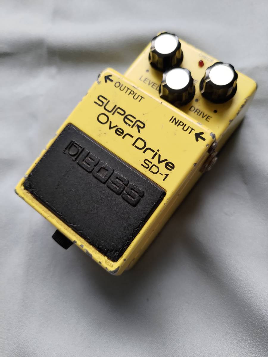 BOSS SD-1 SUPER OverDrive 1983年製 日本製 JRC4558DD 搭載 