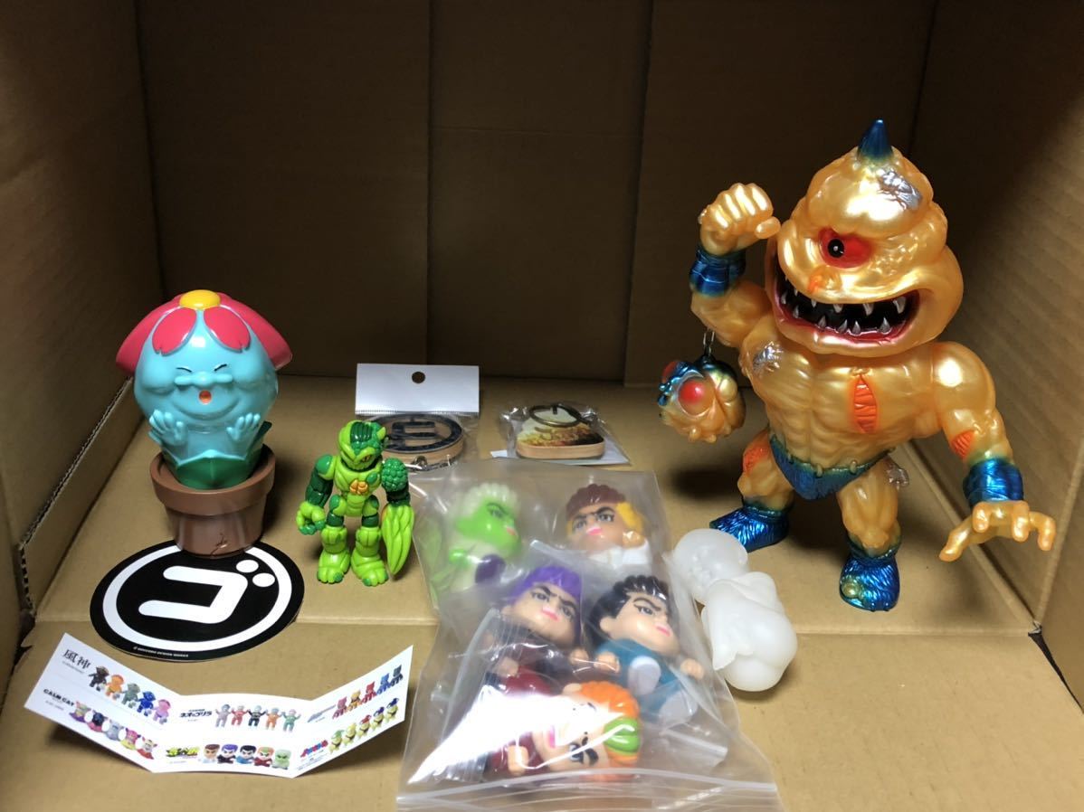 リアルヘッド　ゴッコ堂　　パンクドランカーズ　メディコムトイ　アトムアマレスラー　真頭玩具　インスティンクトイ　まとめて販売