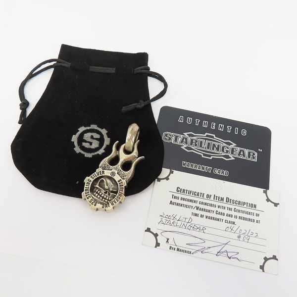 ギャラ付】STARLINGEAR/スターリンギア 2004年 限定 フレイミング ギア  