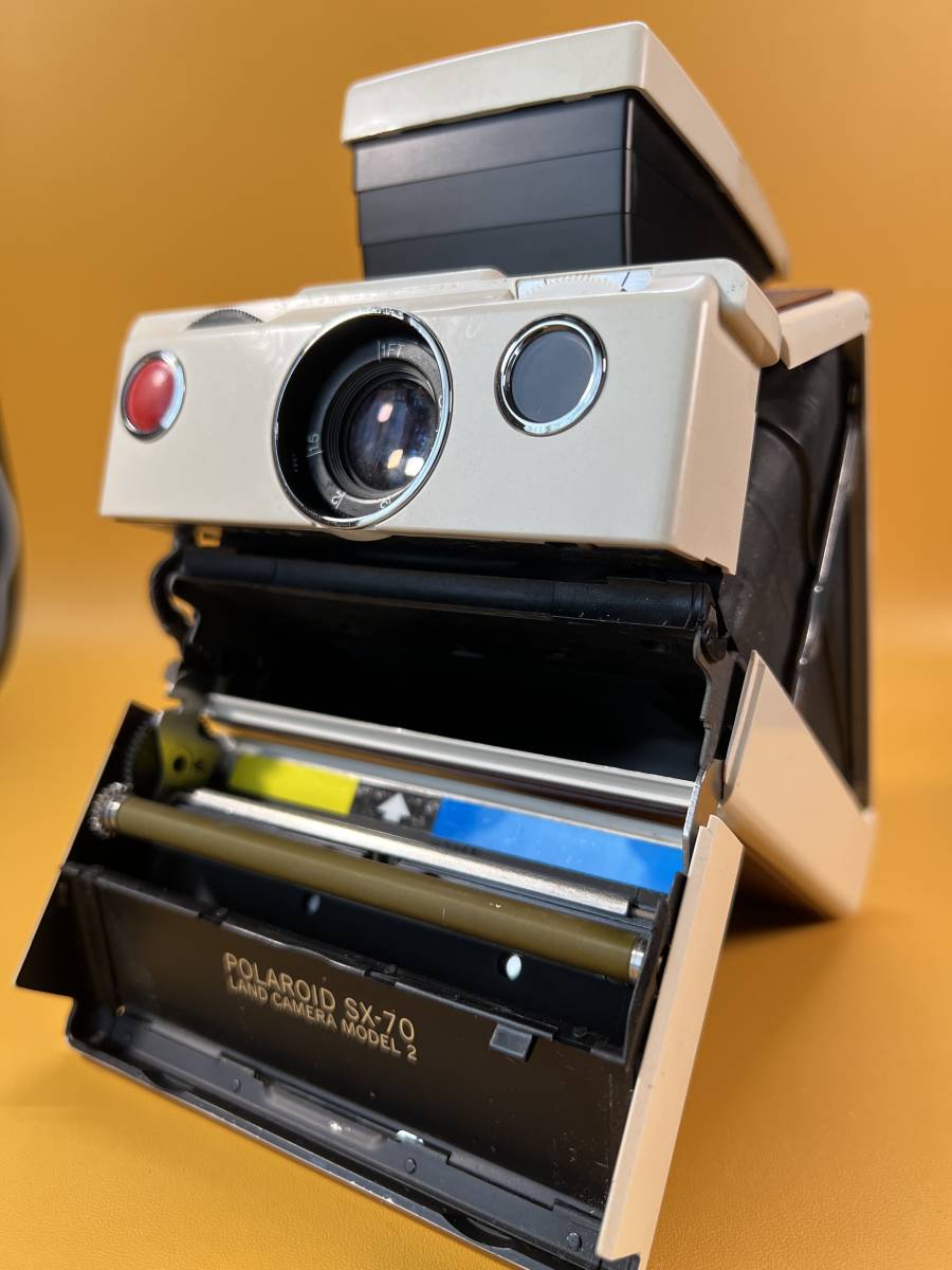 POLAROID SX-70 LAND CAMERA MODEL2 ポラロイドカメラ 動作確認済み