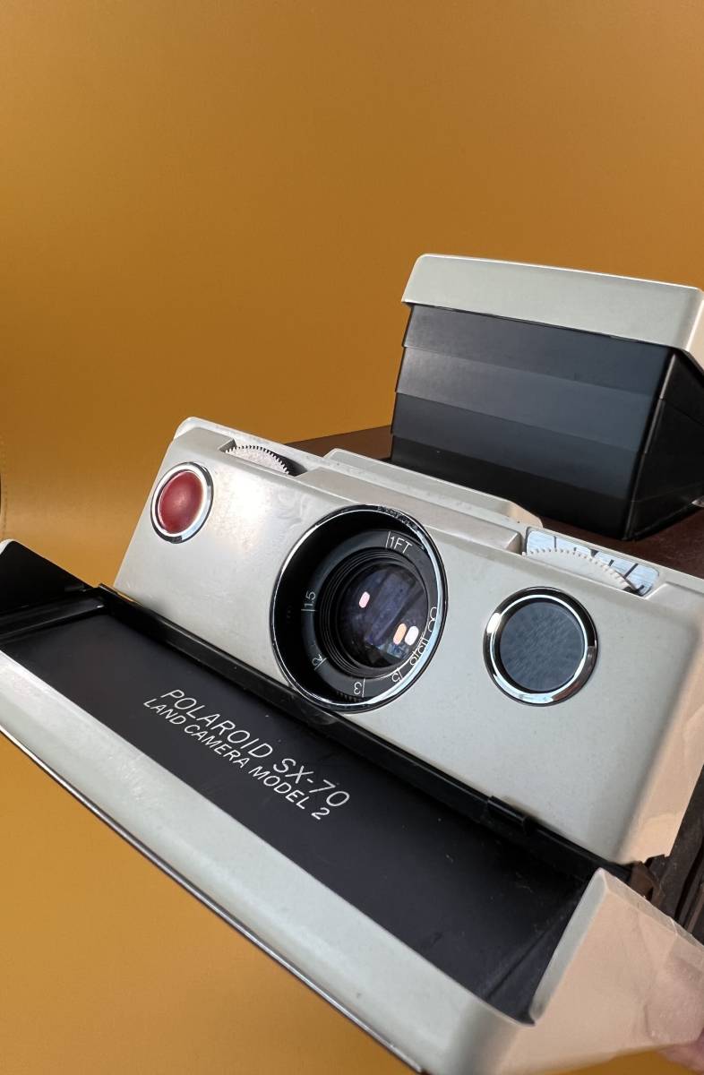POLAROID SX-70 LAND CAMERA MODEL2 ポラロイドカメラ 動作確認済み