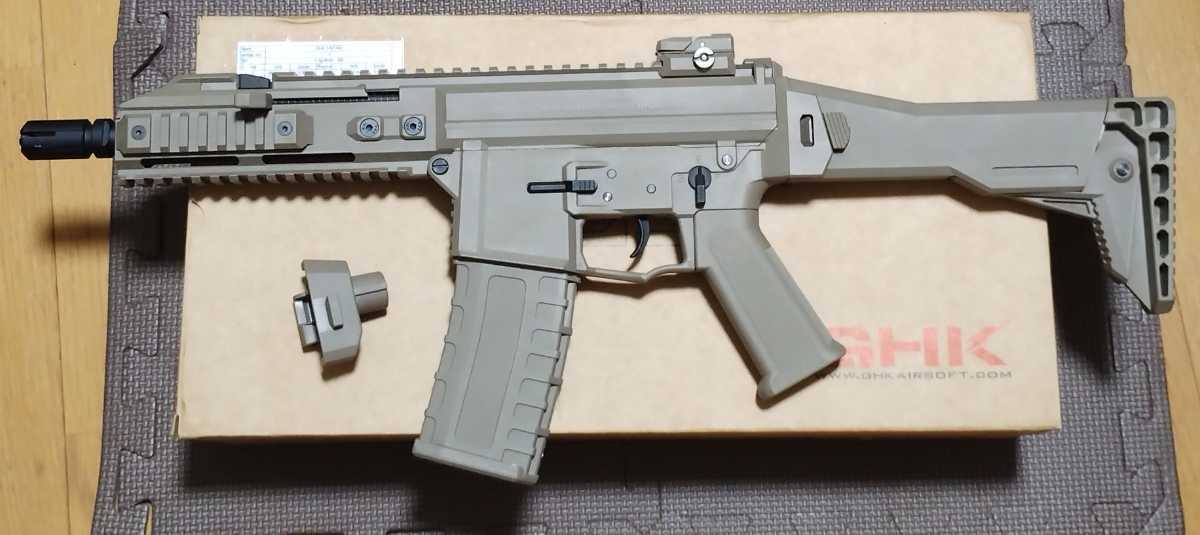 GHK G5 | ガスブローバックライフル TAN GBBR GHK-G5-TN エアガン