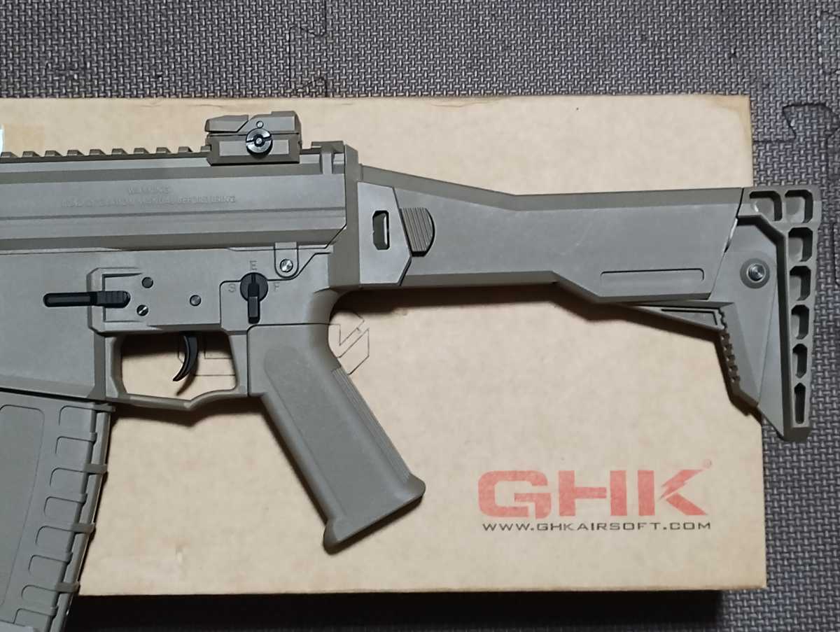 GHK G5 | ガスブローバックライフル TAN GBBR GHK-G5-TN エアガン