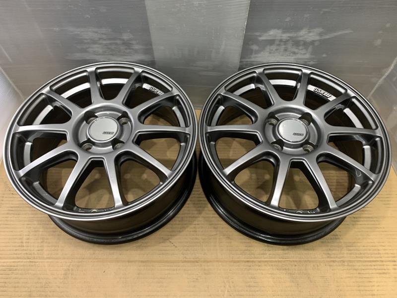 SSR GTV02 16/4H/100 ホイール２本① SSR GTV02 16/4H/100 ホイール2本① SSR GTV02 16/4H/100 ホイール4