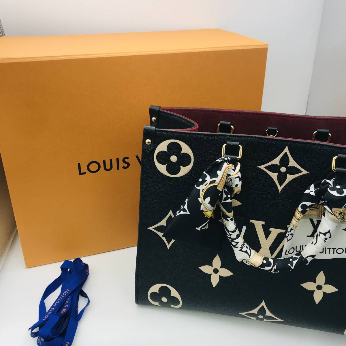 Louis Vuitton ハンドバック オンザゴーMM M45495 モノグラムアン 