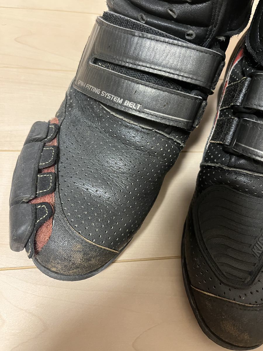 中古】クシタニ レーシングブーツ K-4515R 26.0cm イージーオーダー品 