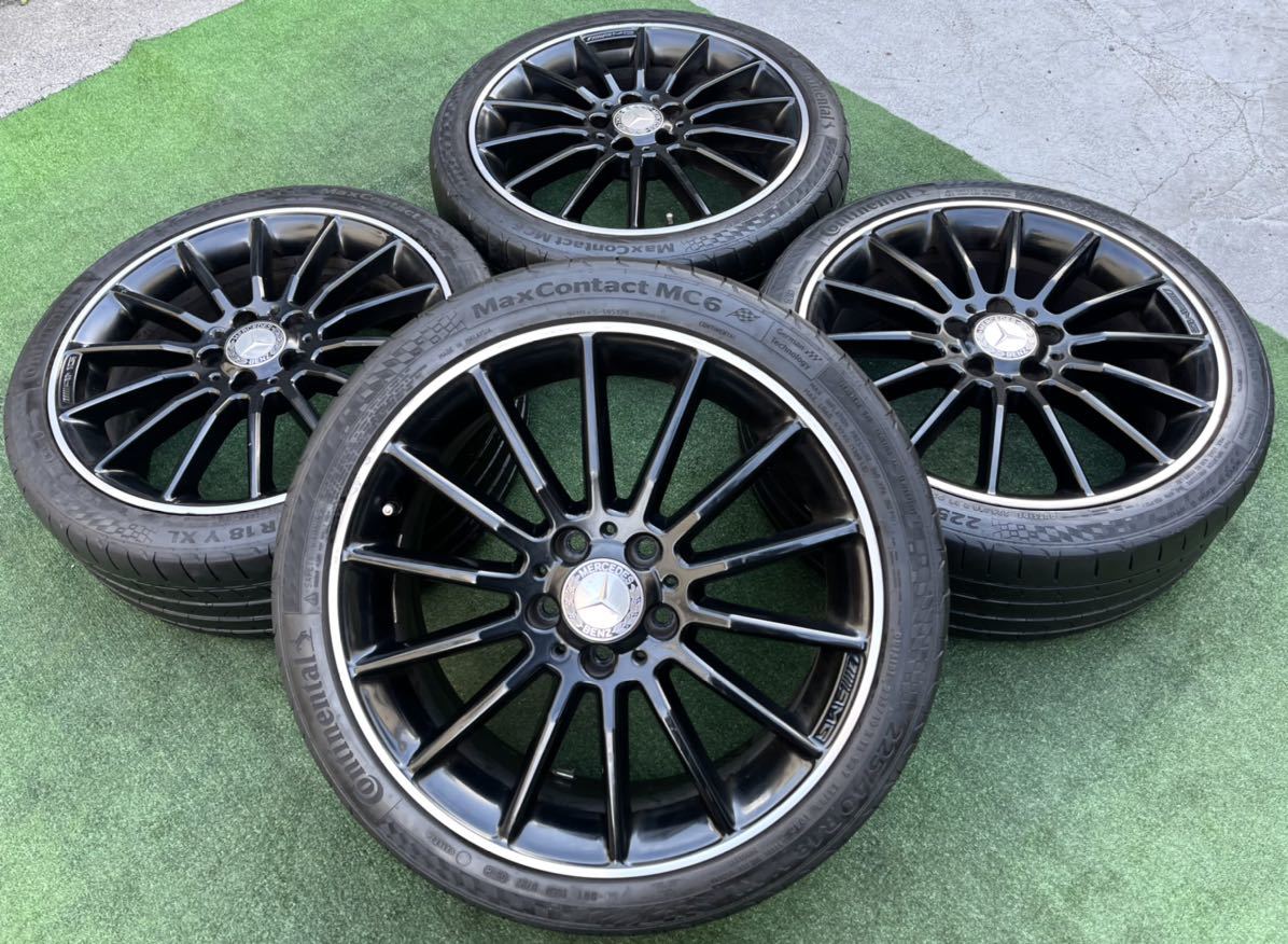 ベンツ W176 AMG 純正 18インチ アルミホイール☆Continental 2018年製 