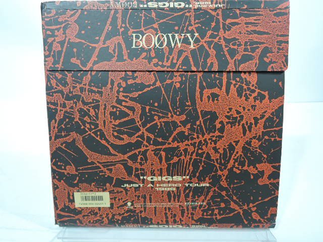 A HERO JUST TOUR GIGS 0 BOOWY by : 公式通販 | CD BO∅WY 1986